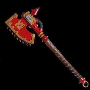 Grimdark – Blood‑Cult Chain Axe