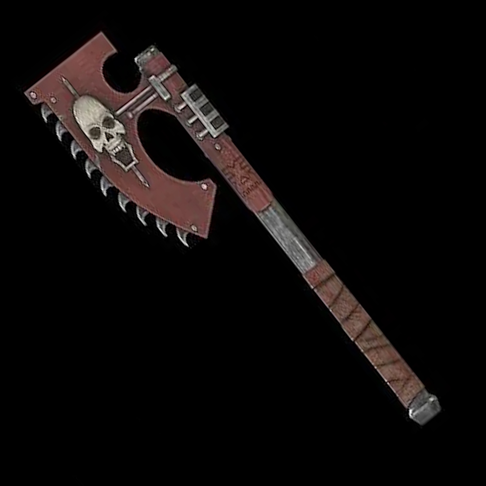 Grimdark – Blood‑Cult Chain Axe MKII